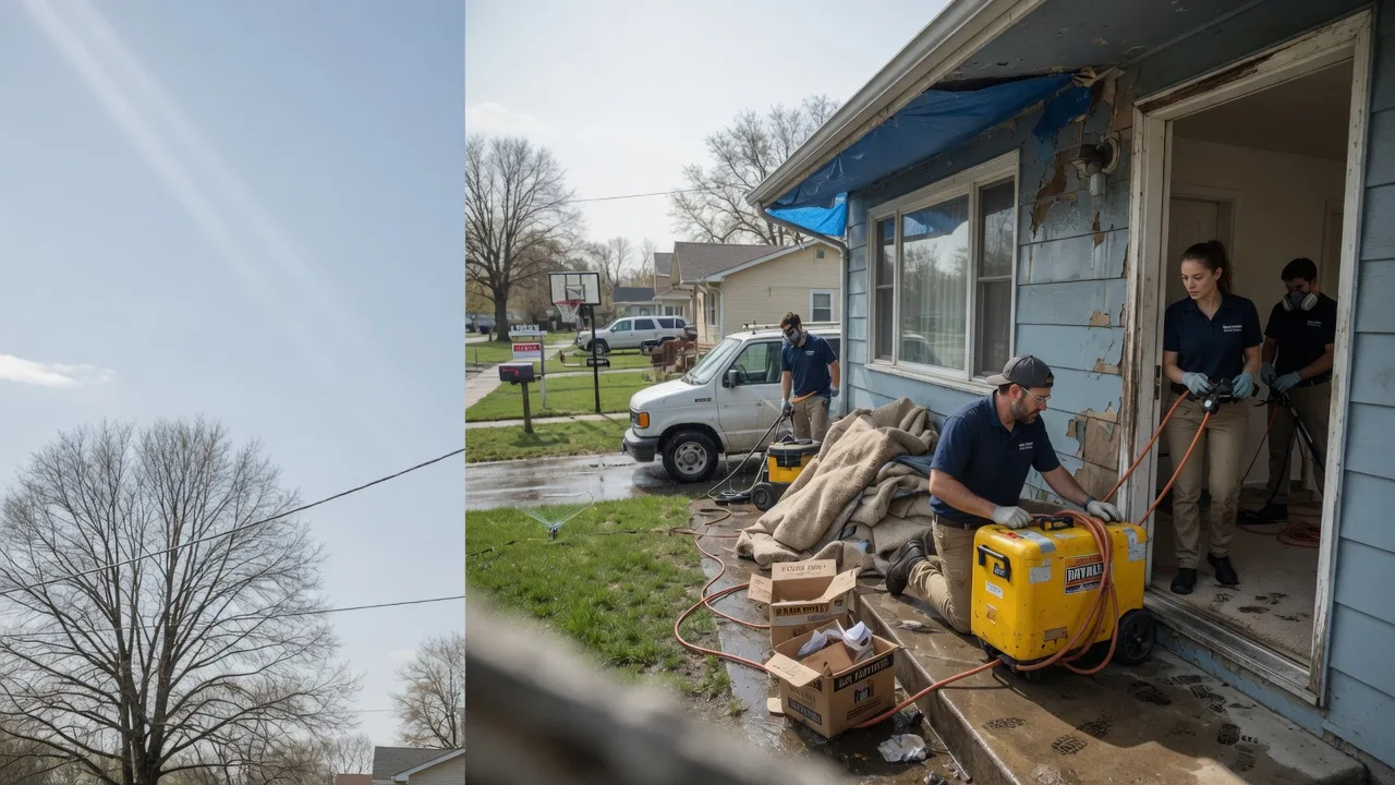 Basement Flood Cleanup in Clifton, KS near me